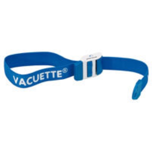Stasband flergångs Vacuette - vuxen blått metallfri