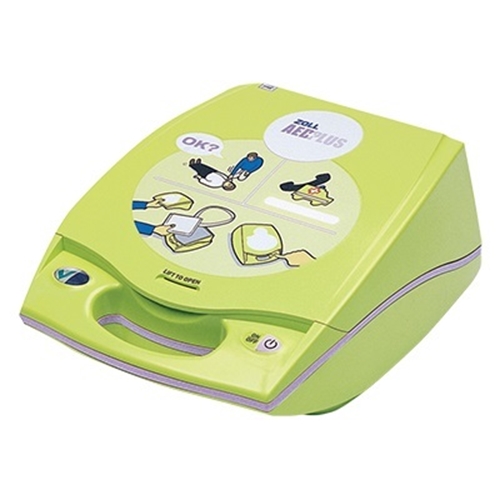 Defibrillator ZOLL AED Plus - inkl väggfäste, språk svenska