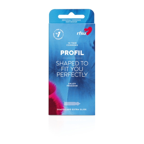 Kondom Profil - L185xB53x0,06mm 12x10-p - 120 st