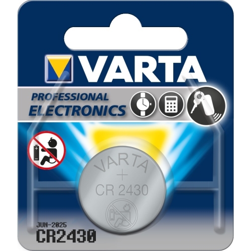 Batteri lithium 3V CR2430 - Varta