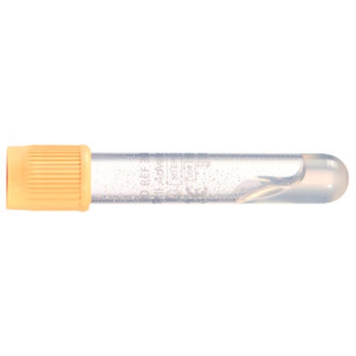 Vakuumrör BD Vacutainer transparent etikett - 5/3,5ml serum gel guldgul - 100 st