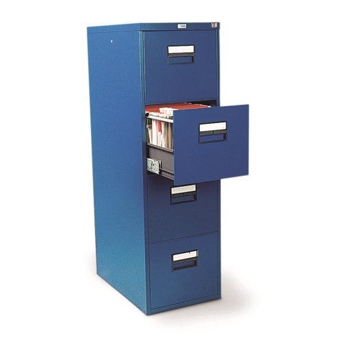 Journal/Arkivskåp A4 - 4 lådor blått
