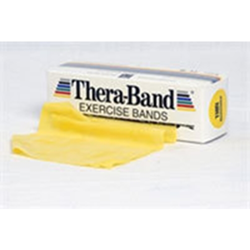 Träningsband Thera-Band - 5,5m lätt gul