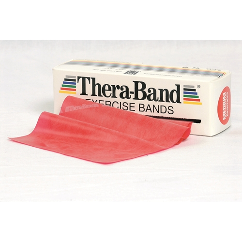 Träningsband Thera-Band - 5,5m medium röd