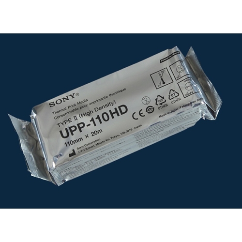 Videoprintpapper för ultraljud - 110mmx20m Sony UPP-110HD - 10 st