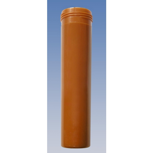 Transporthylsa utan lock - 30x126mm PP m absorbent brun - 50 st