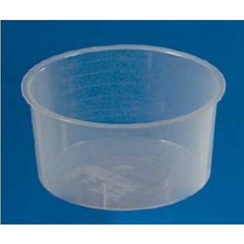Skål plast Bastos Viegas - 60ml transparent graderad - 240 st