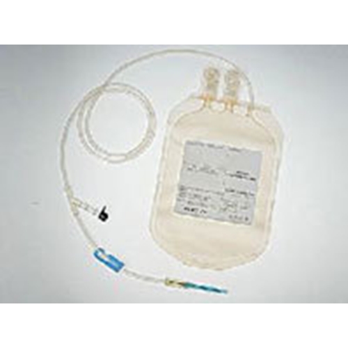 Blodtappningspåse med kanyl - 450 ml 16g - 25 st